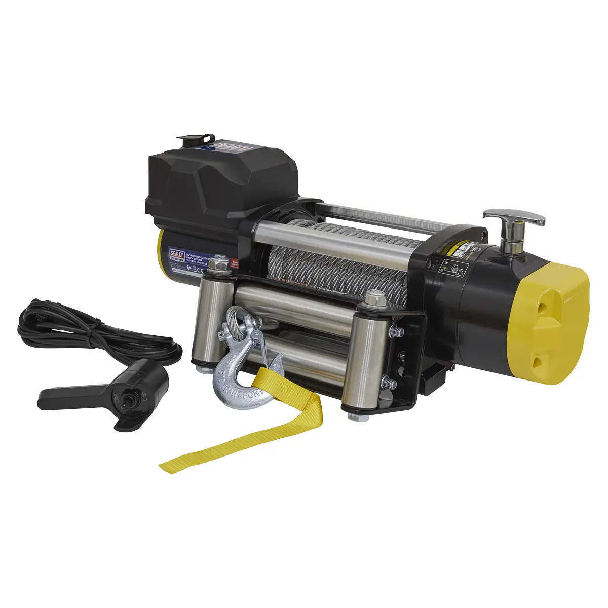 Premier Industrial Recovery Winch 5675Kg (12500Lb) Line Pull 12V Rw5675 2