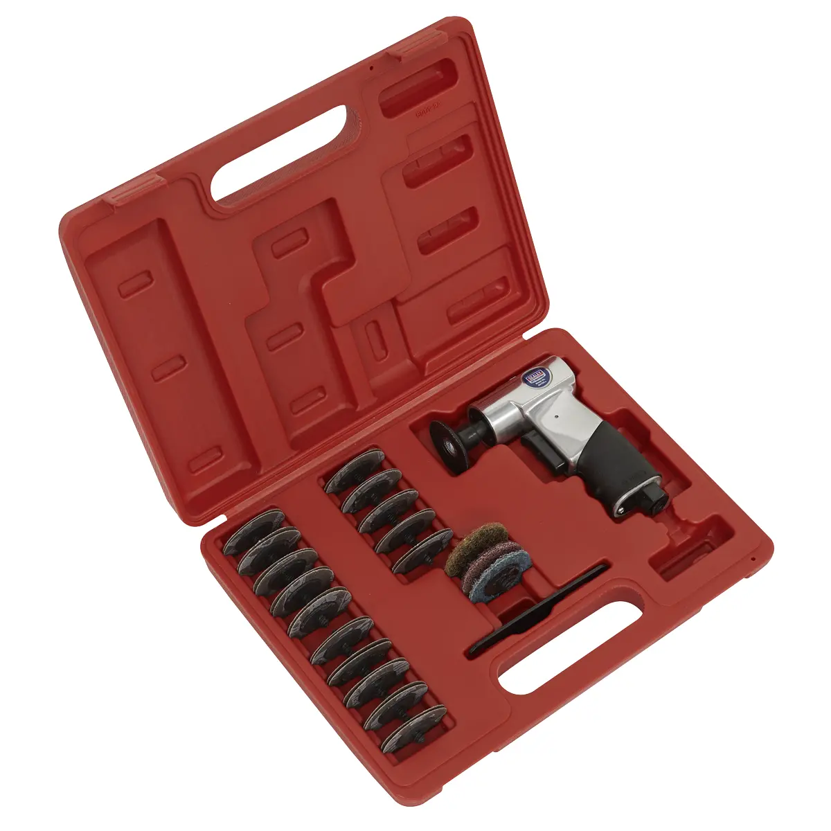 Premier Air Mini Sander Kit 50Mm 35Pc Sa720 1