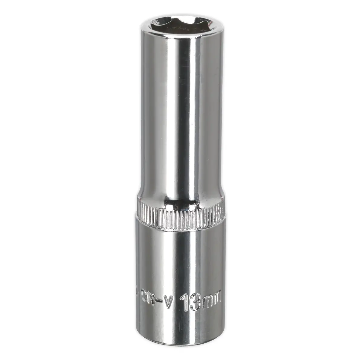Premier Fully Polished Deep Socket 1/2"Sq Drive 13Mm Sp1213d 1