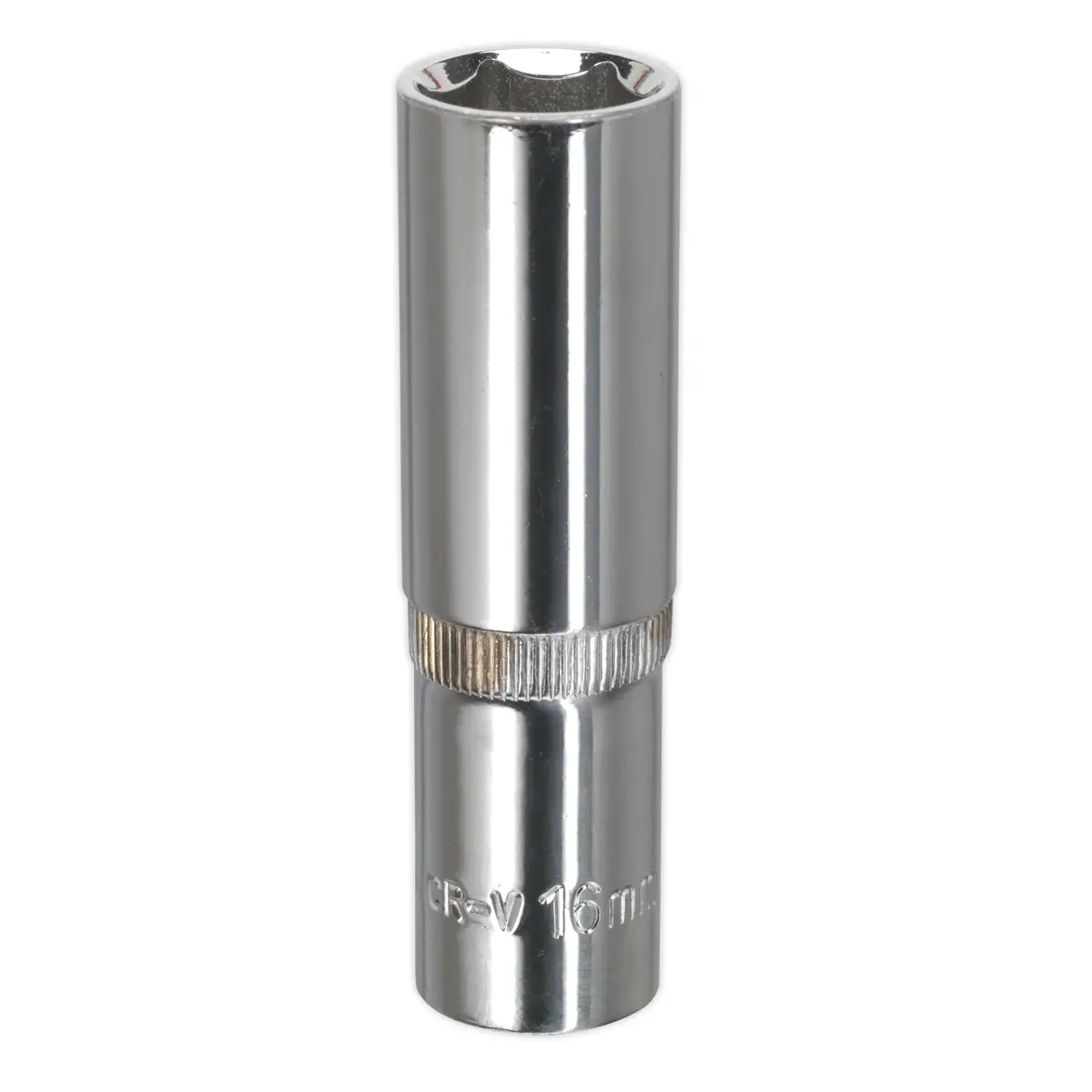 Premier Fully Polished Deep Socket 1/2"Sq Drive 16Mm Sp1216d 1