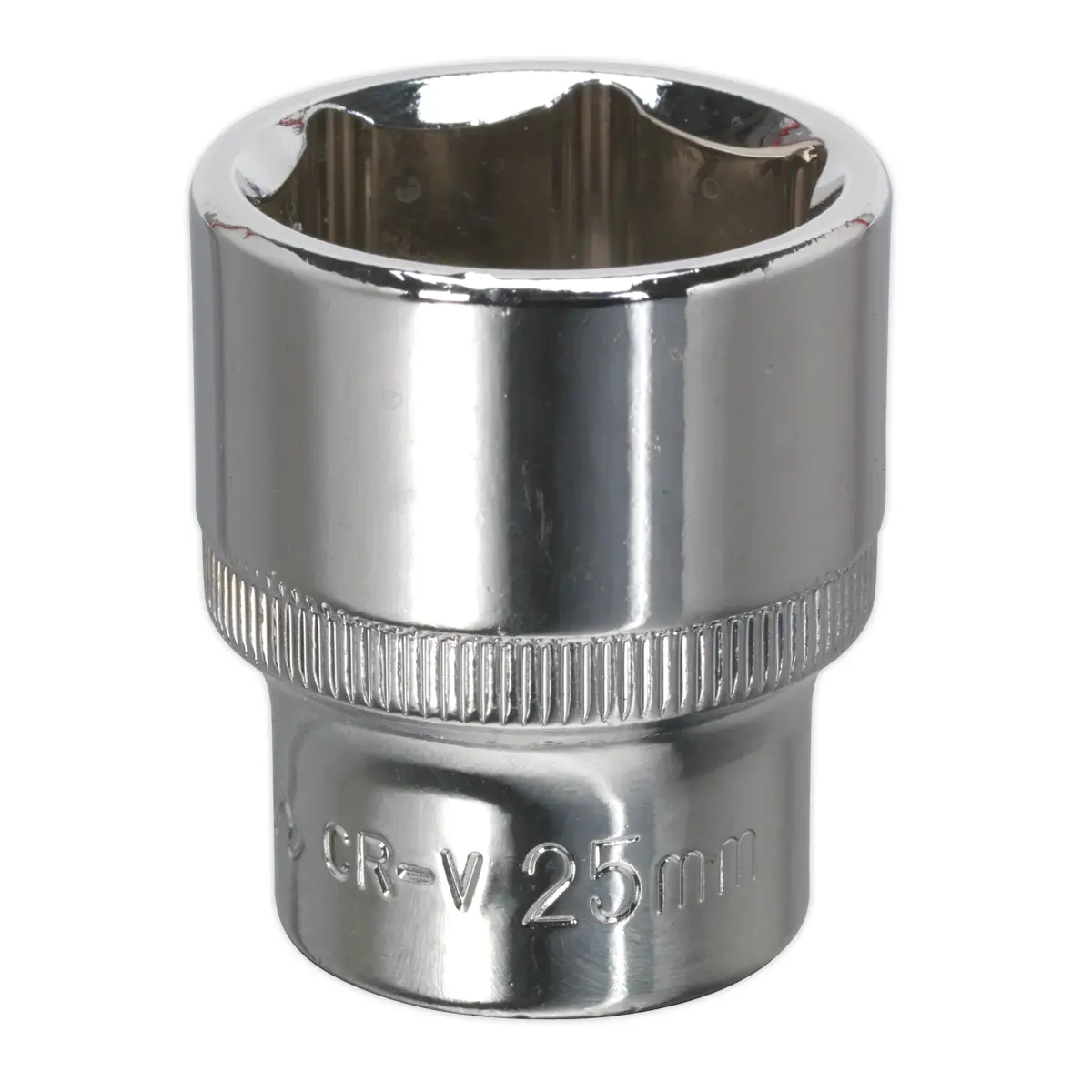 Premier Fully Polished Socket 1/2"Sq Drive 25Mm Sp1225 1