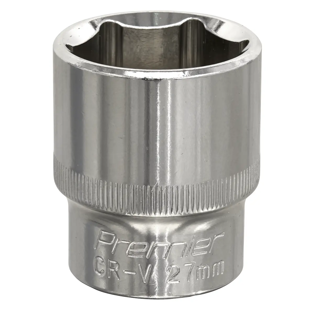 Premier Fully Polished Socket 1/2"Sq Drive 27Mm Sp1227 1