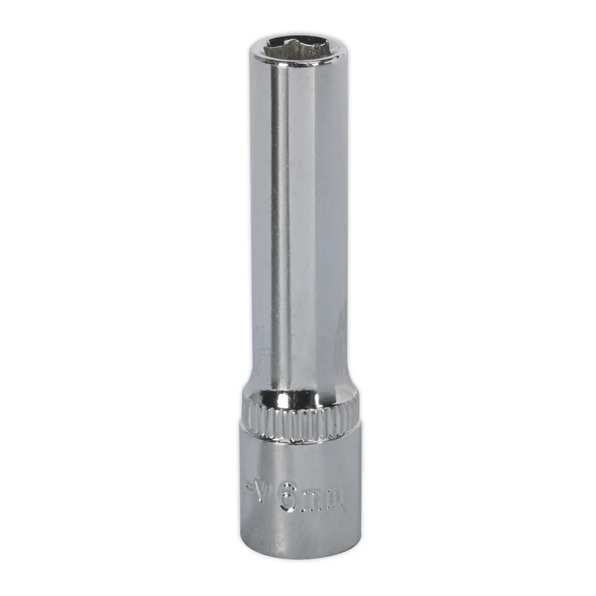 Premier Fully Polished Deep Socket 1/4"Sq Drive 6Mm Sp1406d 1