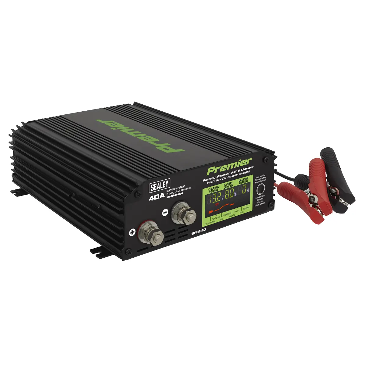 Premier Battery Support Unit Charger & Maintainer 40A Spbc40 1
