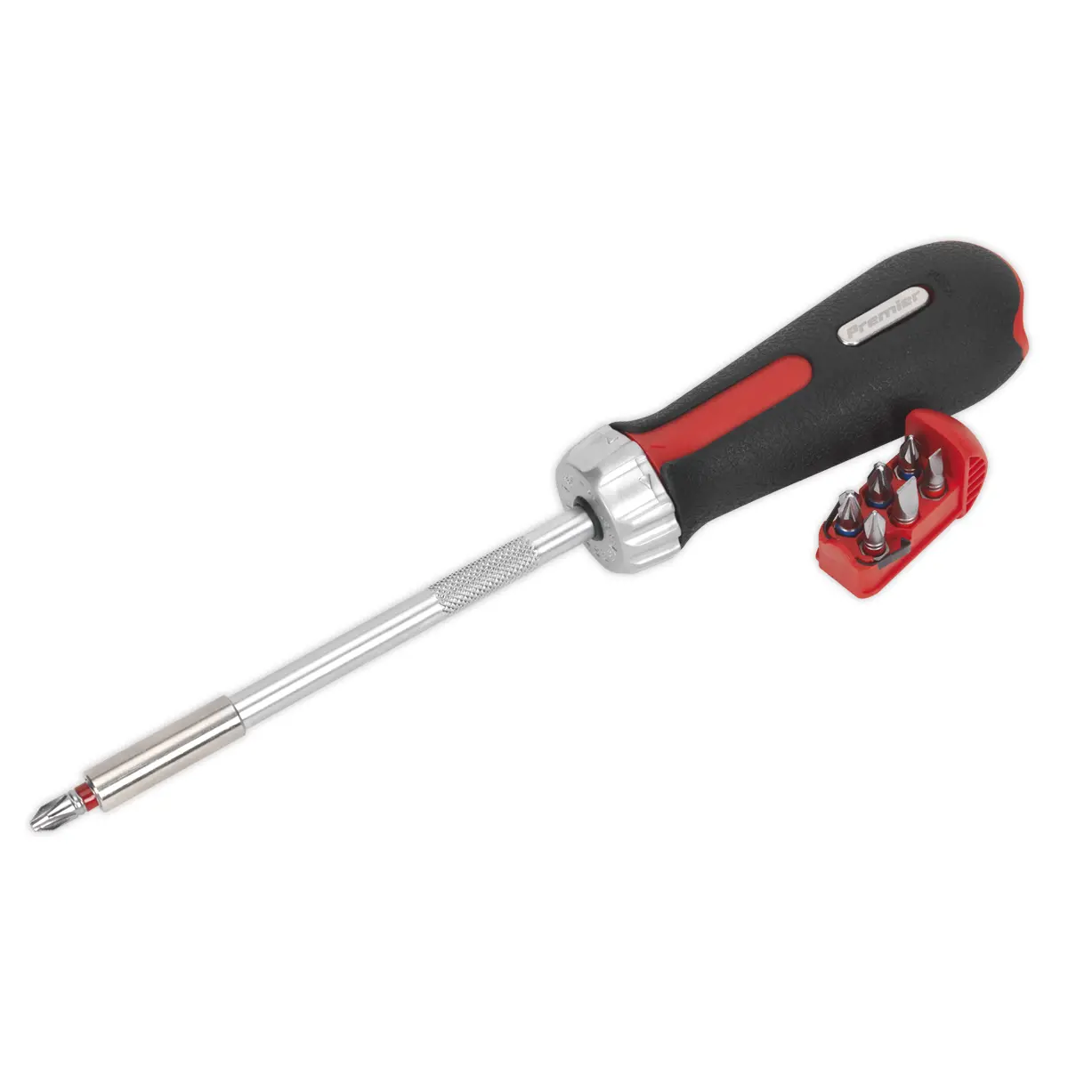 Premier Platinum Fine Tooth Ratchet Screwdriver Set 8Pc Ak64907 1