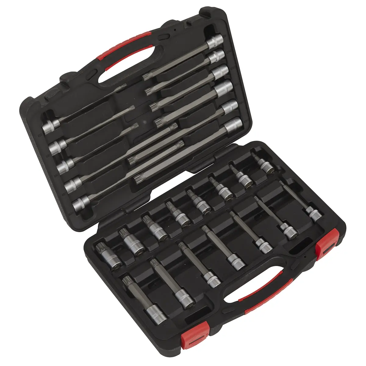 Premier Platinum Spline Socket Bit Set 3/8"Sq Drive 26Pc Ak89002 1