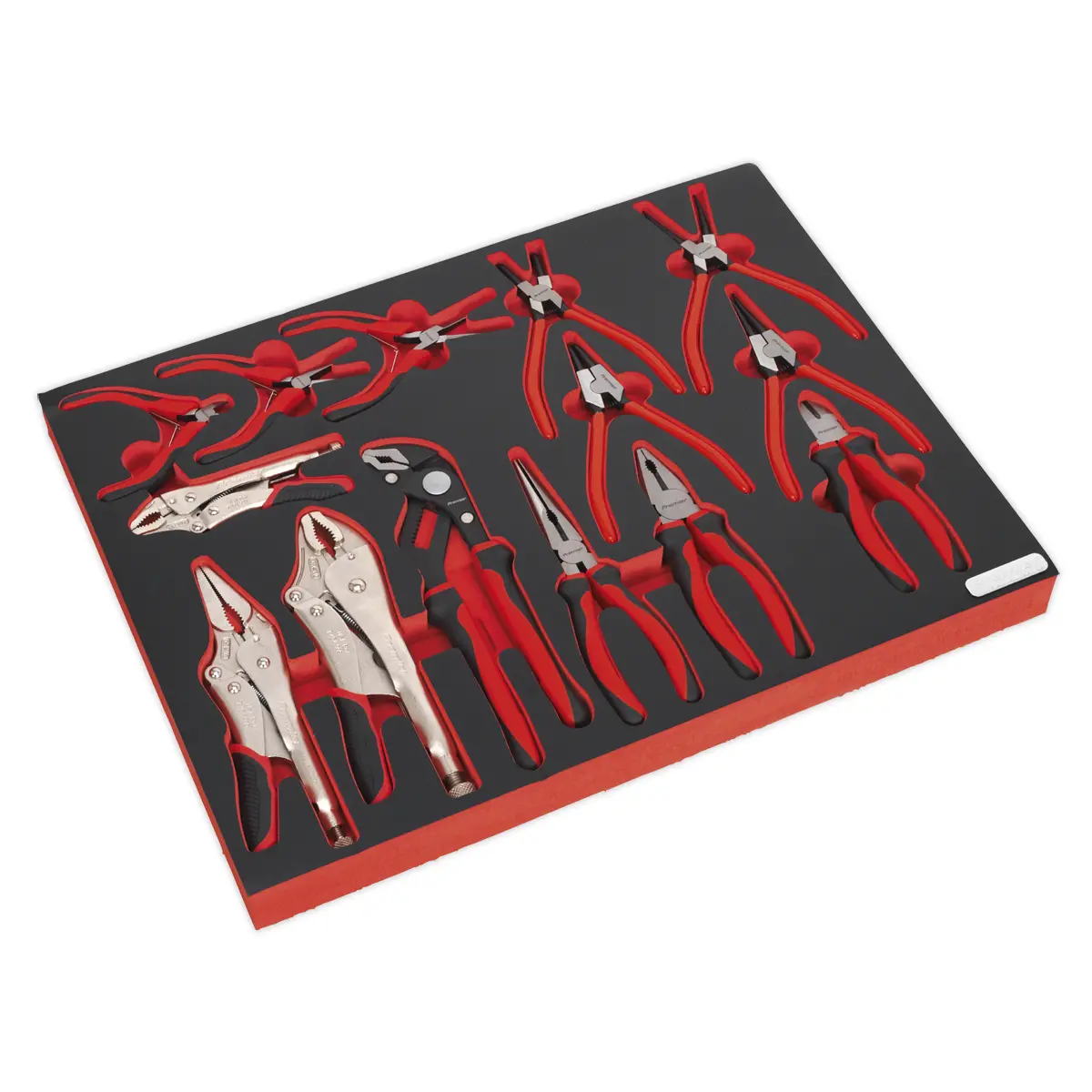 Premier Platinum Pliers Set With Tool Tray 14Pc Tbtp05 1