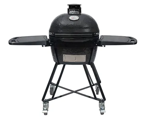 Primo Oval Junior Ceramic Charcoal Grill 2