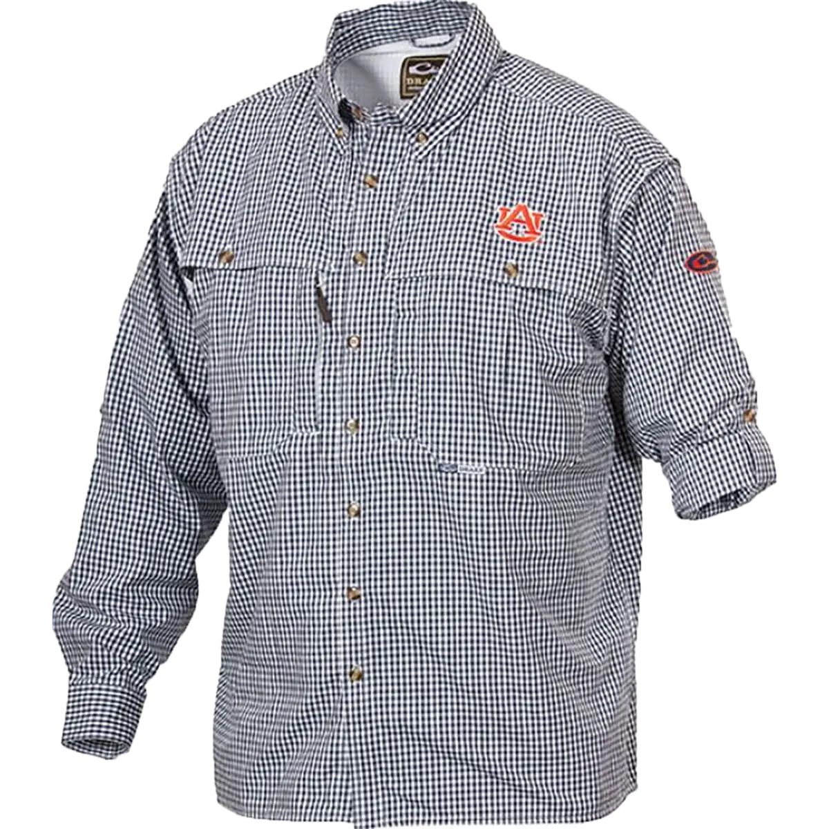 Auburn Plaid Wingshooter's Shirt Long Sleeve 1
