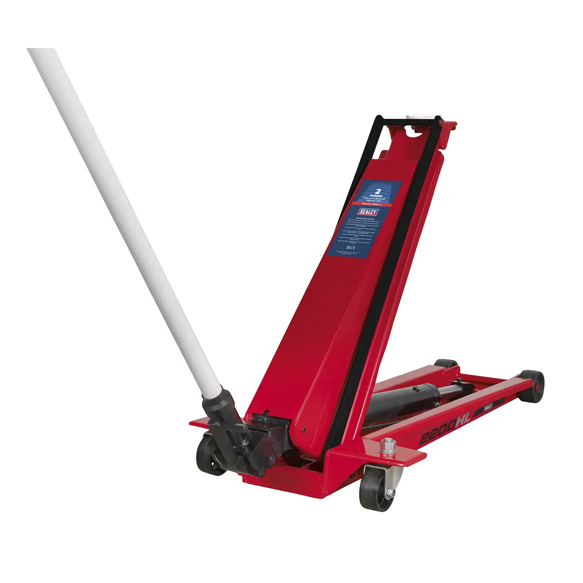 Sealey High Lift Low Profile Trolley Jack 2 Tonne 2200Hl 1