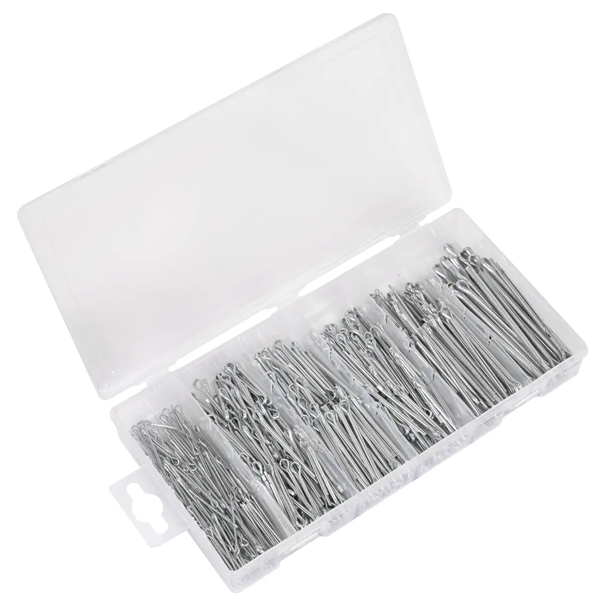 Sealey Metric/Imperial Split Pin Assortment 555Pc - Small Sizes Ab001sp 1