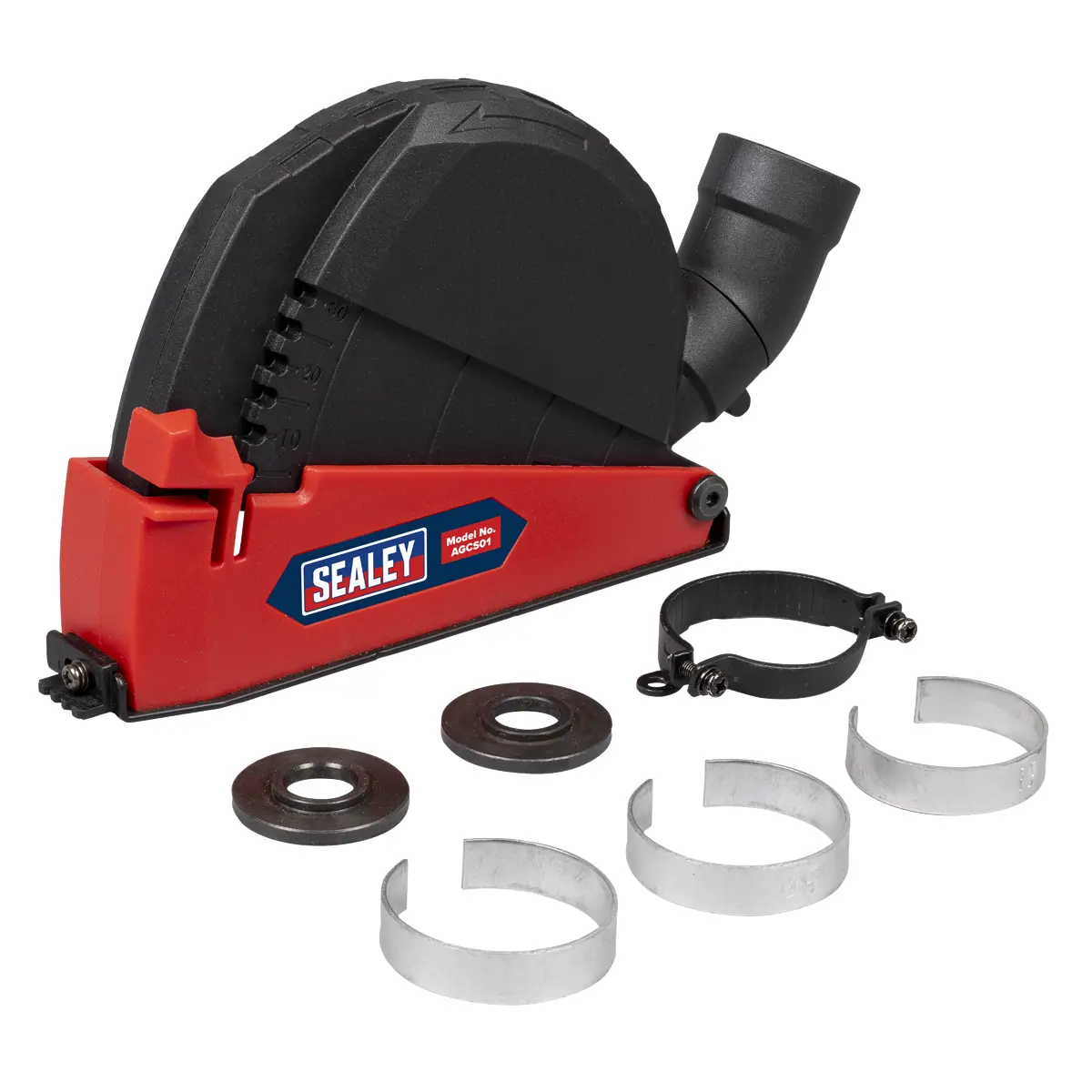 Sealey Adjustable Angle Grinder Cutting Shroud Agcs01 1
