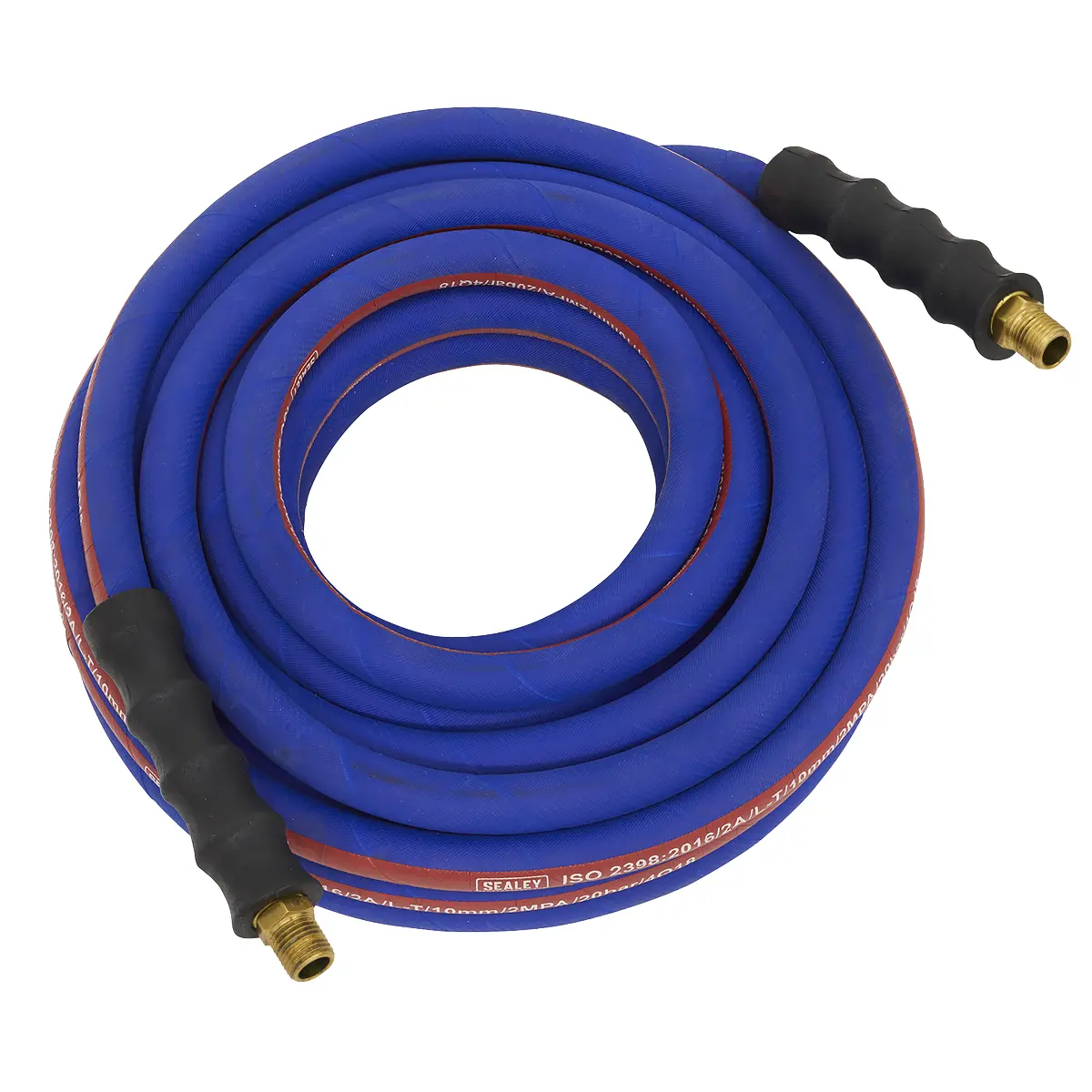 Sealey Extra-Heavy-Duty Air Hose With 1/4"Bsp Unions 20M X 8Mm Ah20r 1