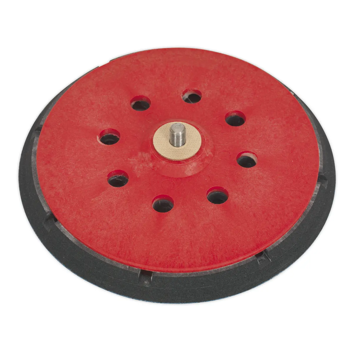 Sealey Universal Dust-Free Hook-And-Loop Da Backing Pad 150Mm X 5/16"Unf Ak290 1