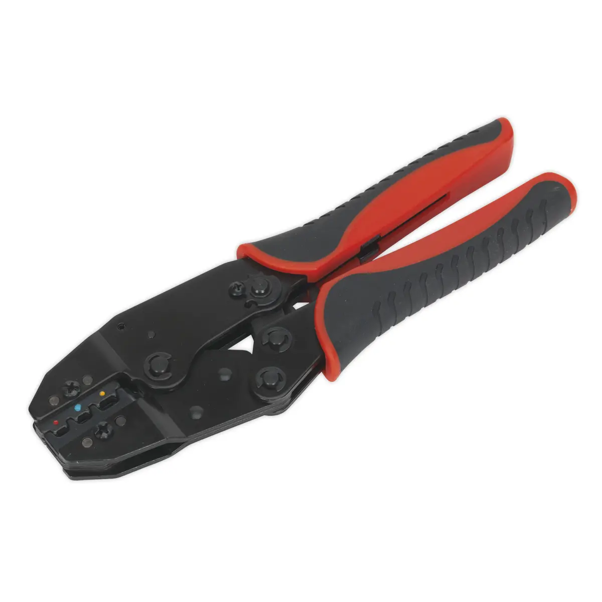 Sealey Ratchet Crimping Tool Insulated Terminals Ak385 1