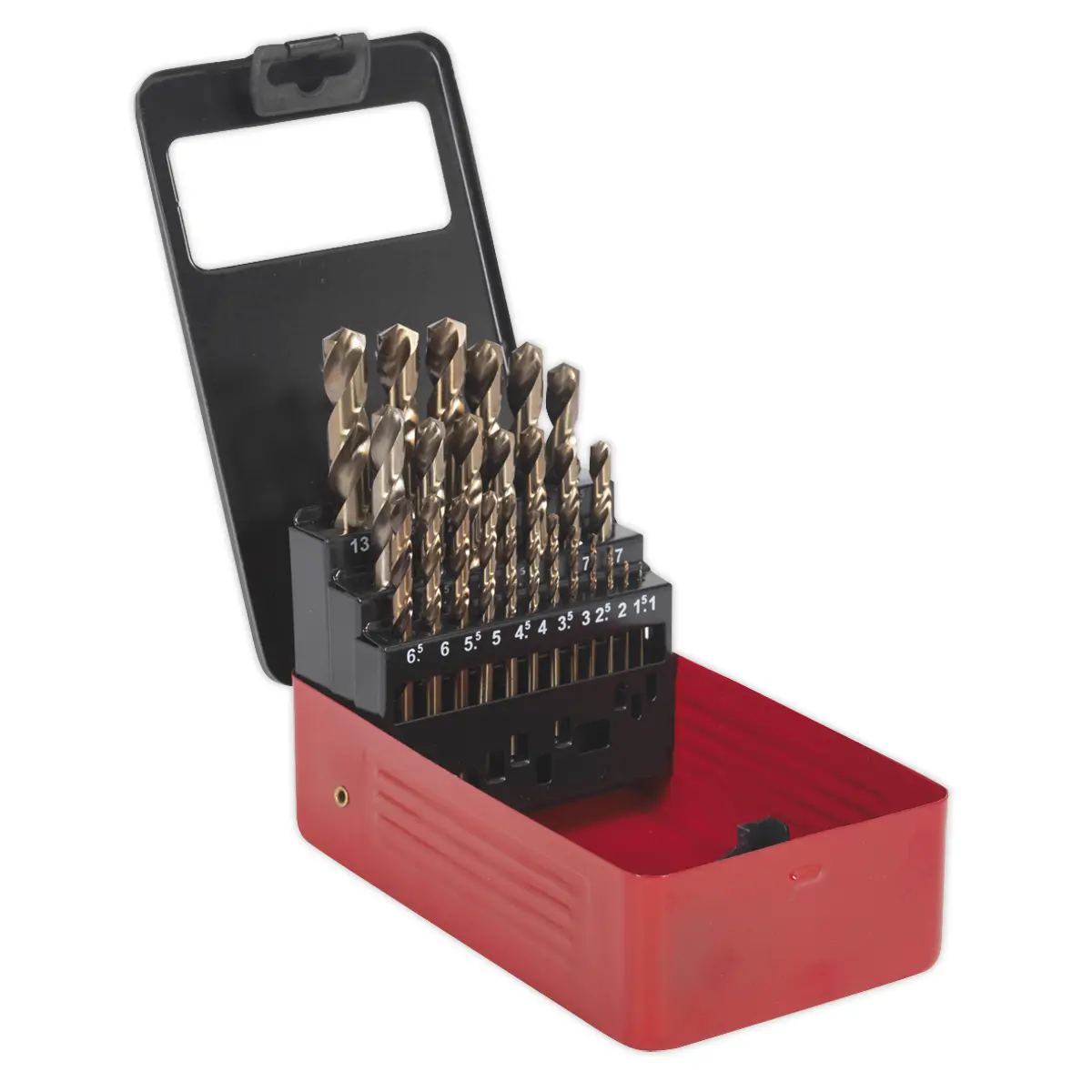 Sealey Hss Cobalt Fully Ground Drill Bit Set 25Pc Ak4702 1