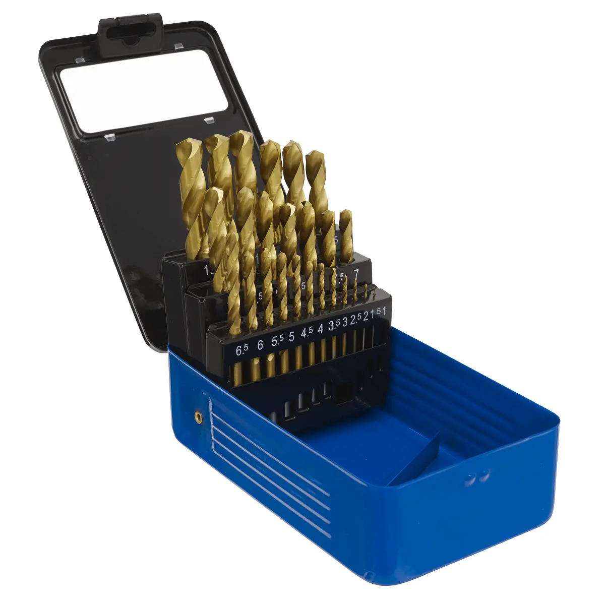 Sealey Hss Fully Ground Drill Bit Set 25Pc - Din 338 Ak4725 1