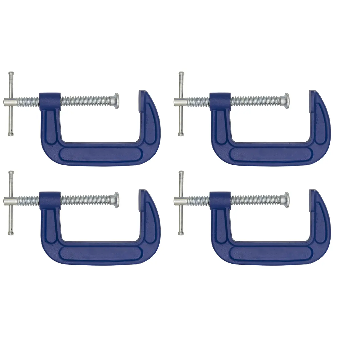 Sealey G-Clamp Set 75Mm 4Pc Ak60034 1