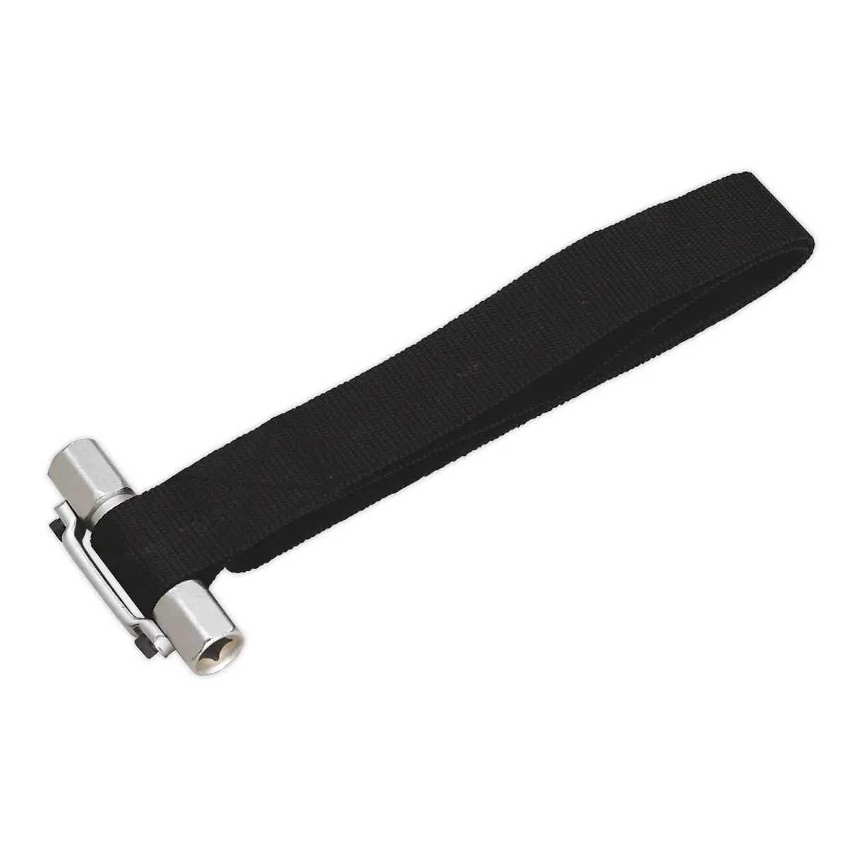 Sealey Oil Filter Strap Wrench 3/8" & 1/2"Sq Drive 300Mm Capacity Ak6403 1
