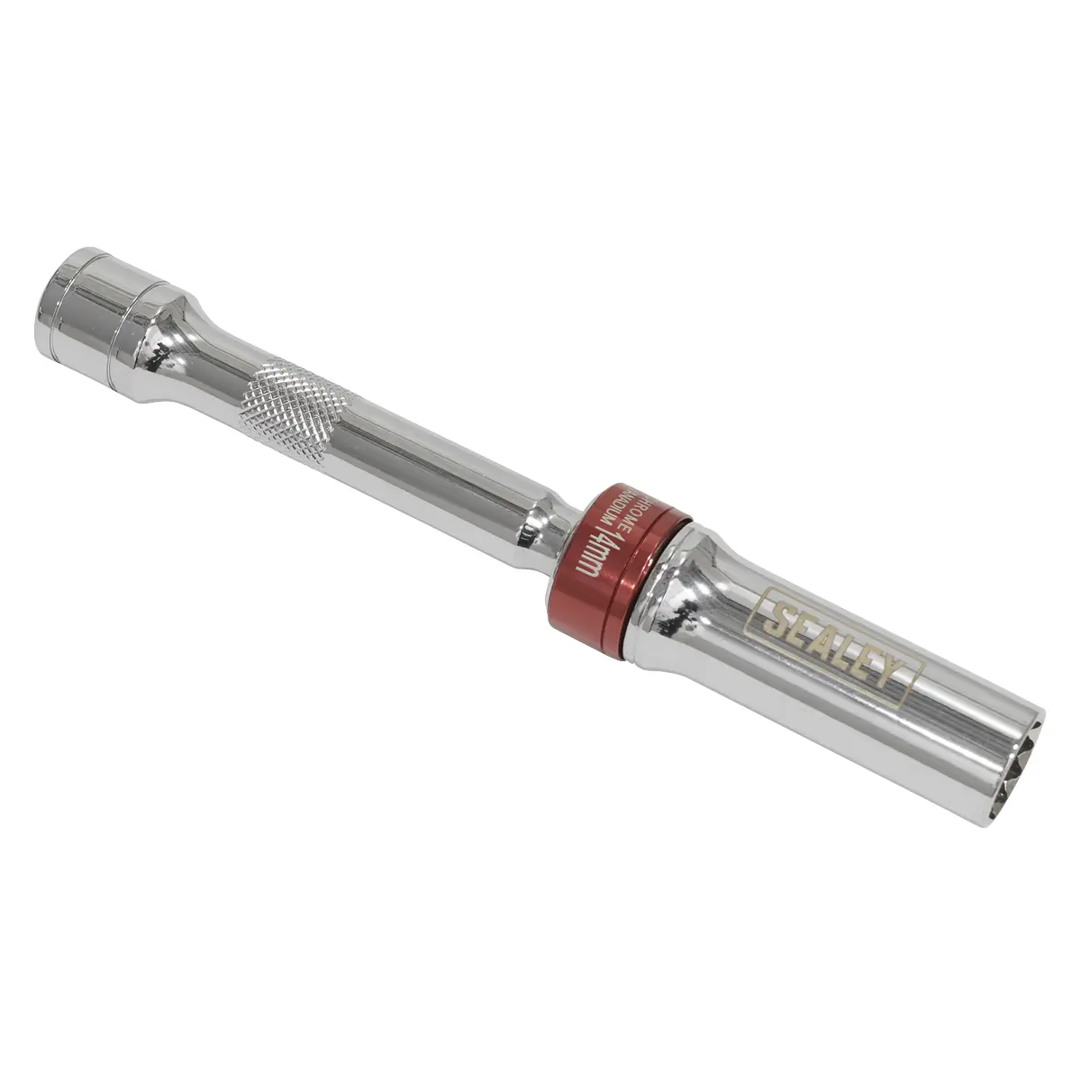 Sealey Spark Plug Socket With Universal Joint 3/8"Sq Drive 12-Point 150 X 14Mm Ak6570 1