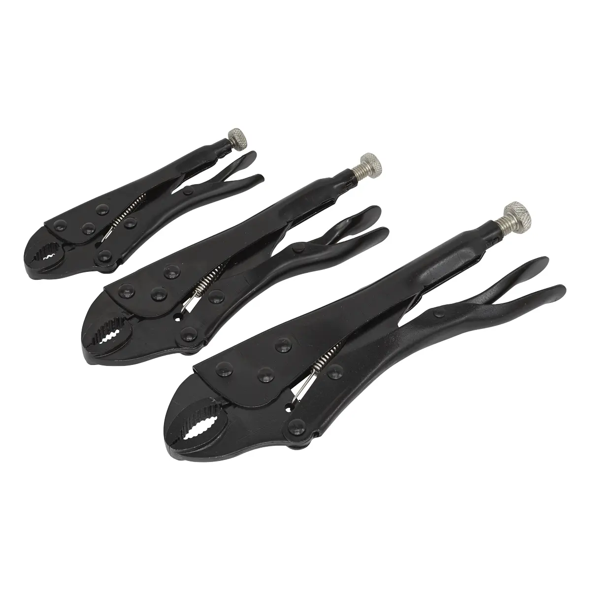 Sealey Locking Pliers Set 3Pc Ak668 1