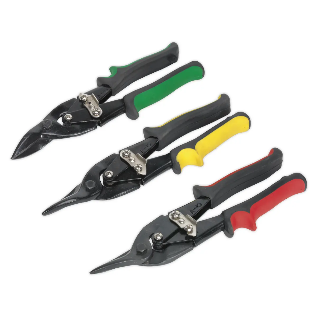 Sealey Aviation Tin Snips Set 3Pc Ak6907 1