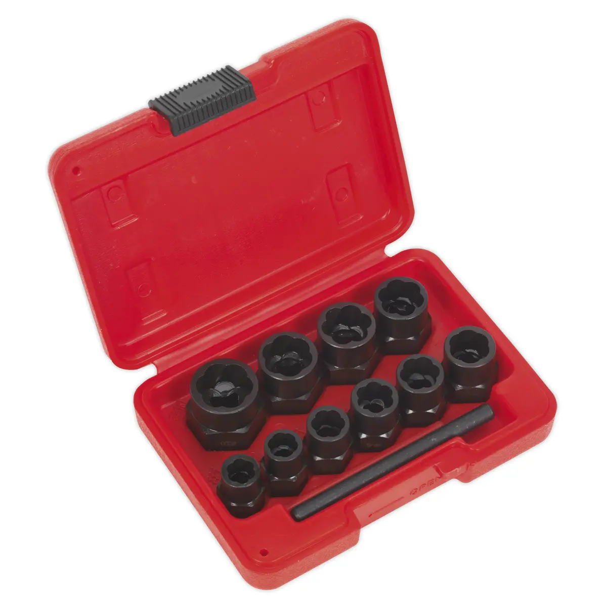 Sealey Spanner Type Bolt Extractor Set 3/8"Sq Drive 11Pc Ak8184 1