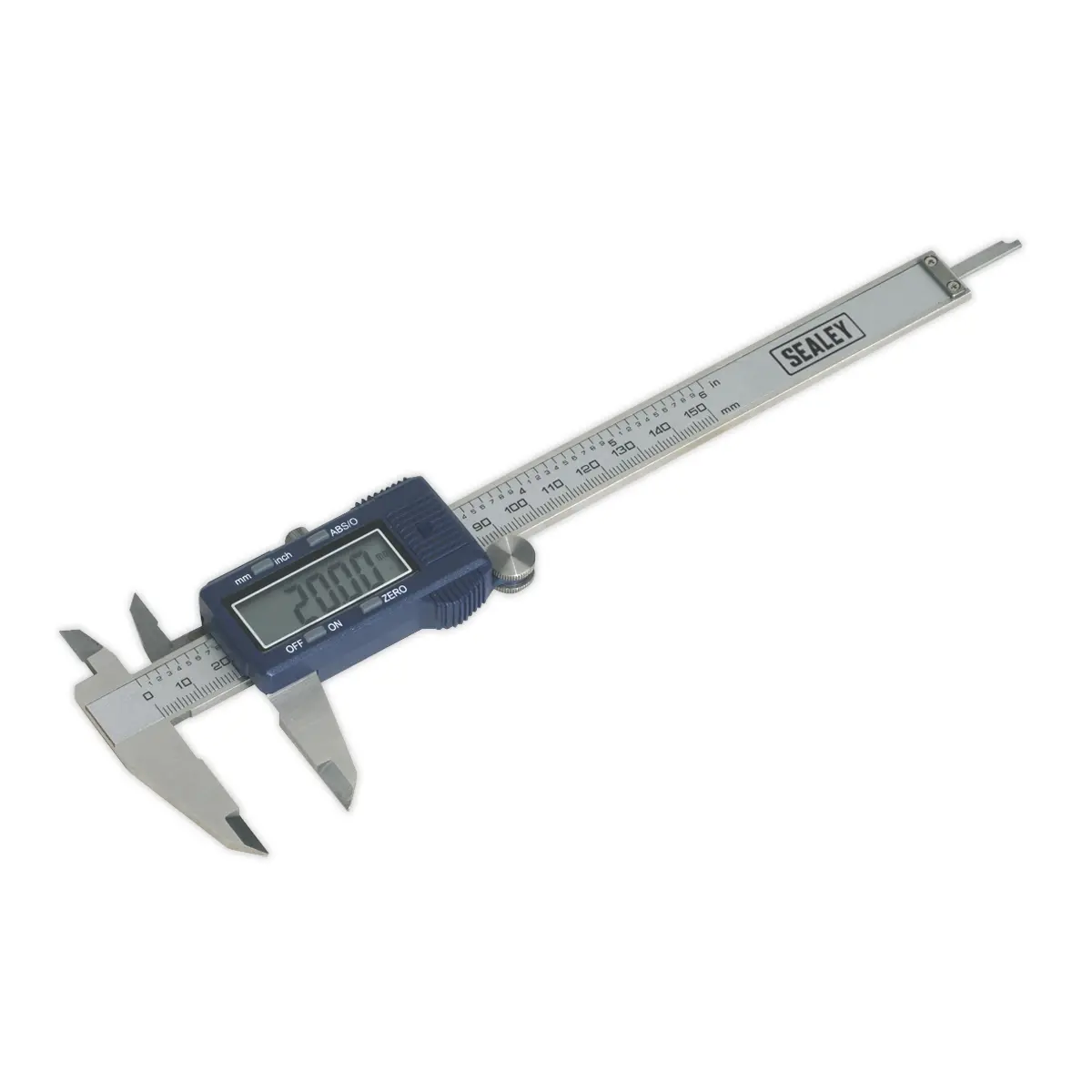 Sealey Digital Vernier Caliper 0-150Mm(0-6") Ak962ev 1