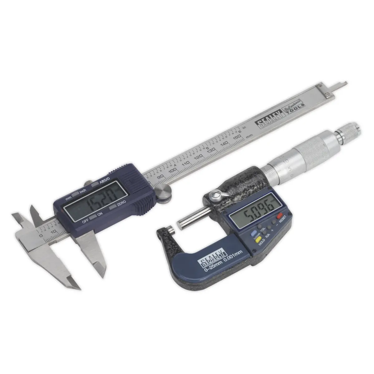 Sealey Digital Measuring Set 2Pc Ak9637d 1