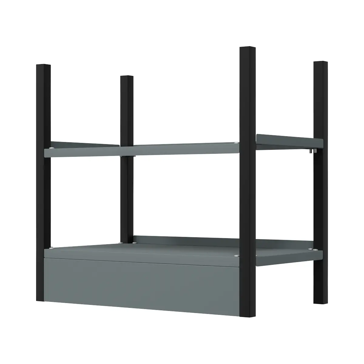 Sealey Modular Storage Base Unit 2 Shelves 580Mm Apmrb1 1