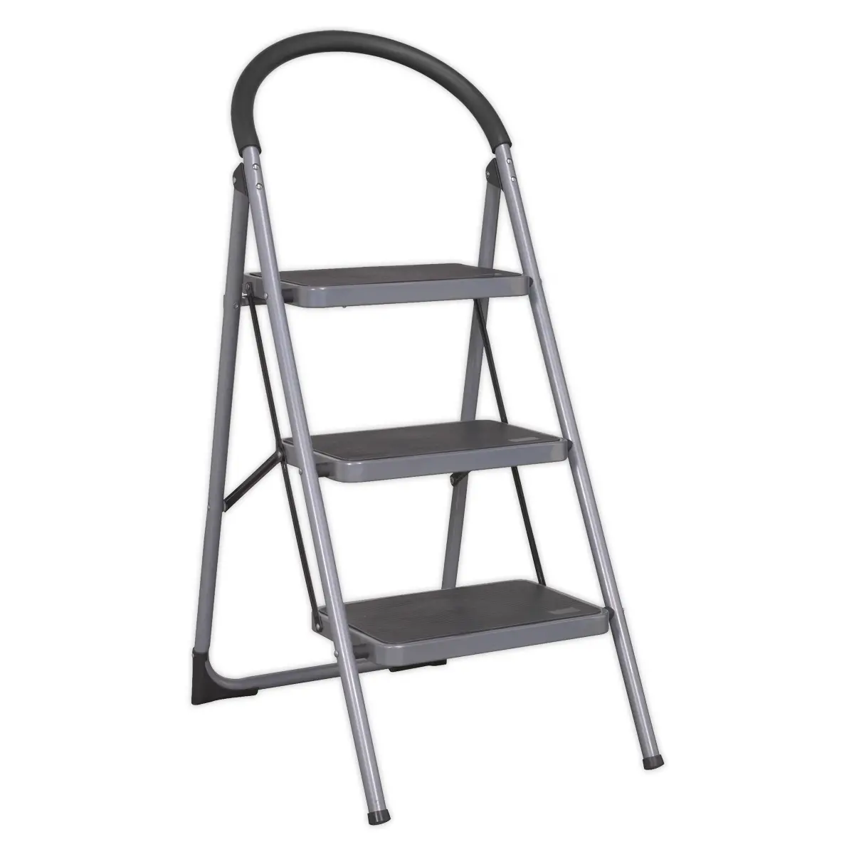 Sealey 3-Tread Step Stool 150Kg Capacity - En 14183 Asl23 1