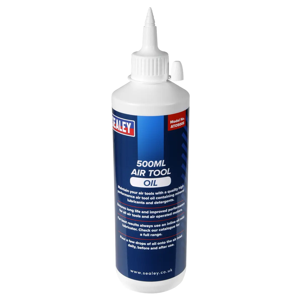 Sealey Air Tool Oil 500Ml Ato500s 1