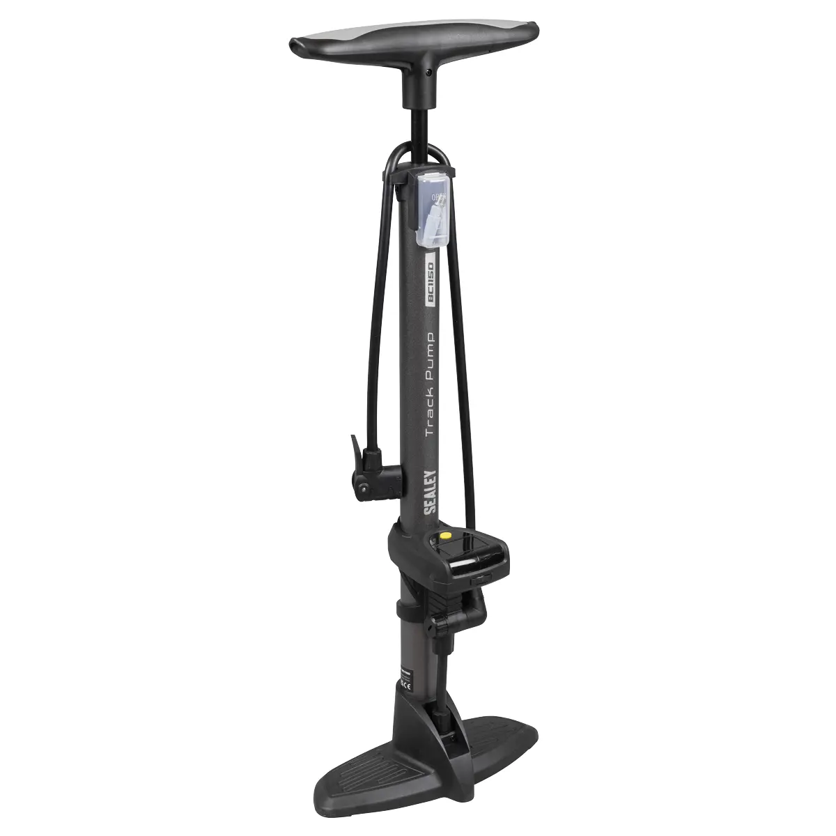 Sealey Track Pump With Digital Gauge Bc115d 1