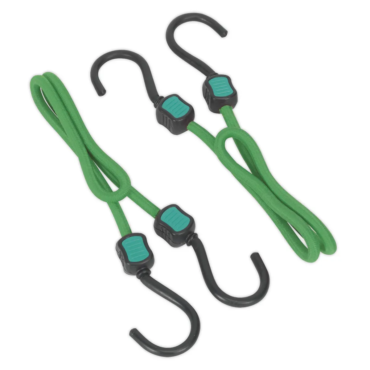 Sealey Bungee Cord Set 610Mm 2Pc Bcs21 1