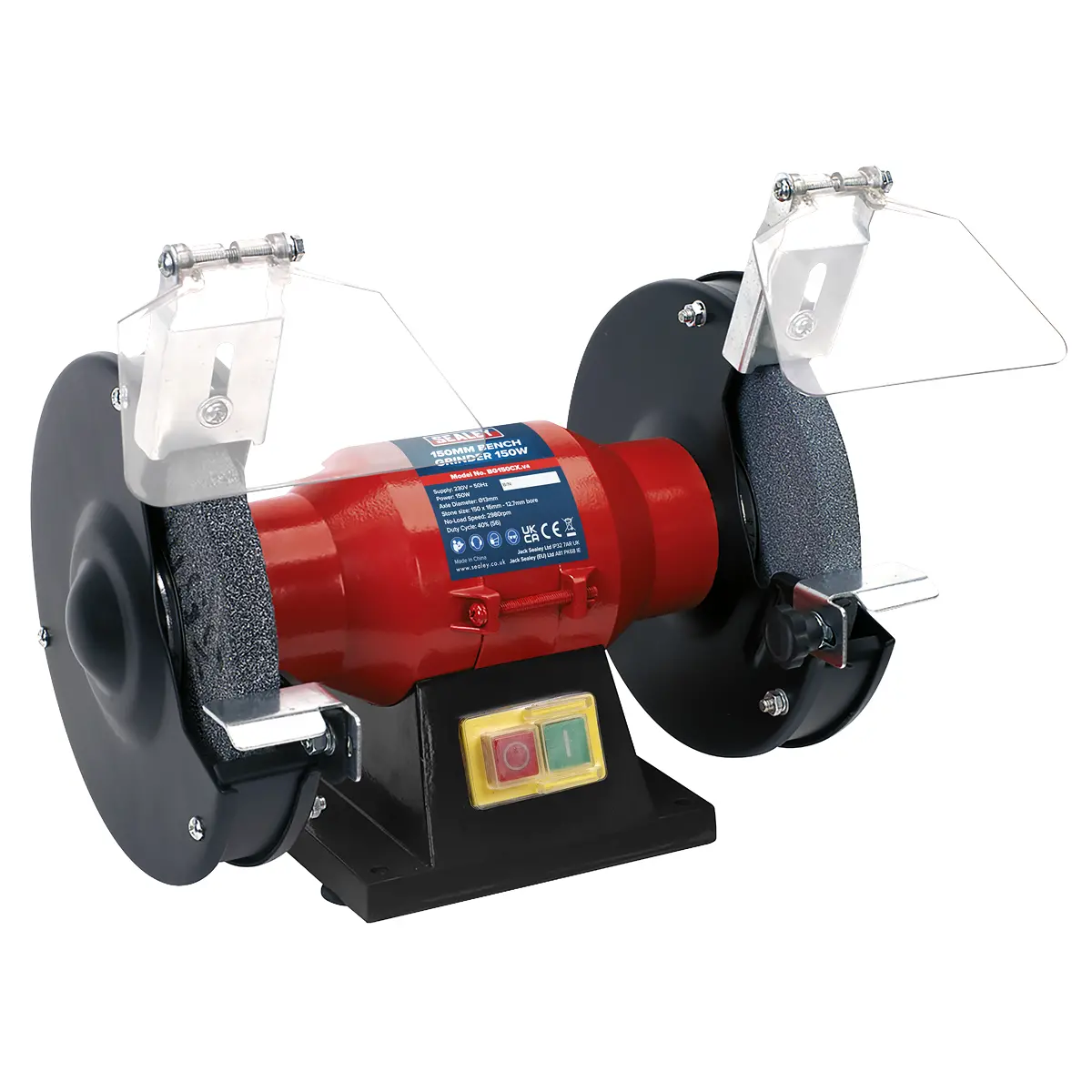 Sealey 150Mm Bench Grinder 150W/230V Bg150cx 1
