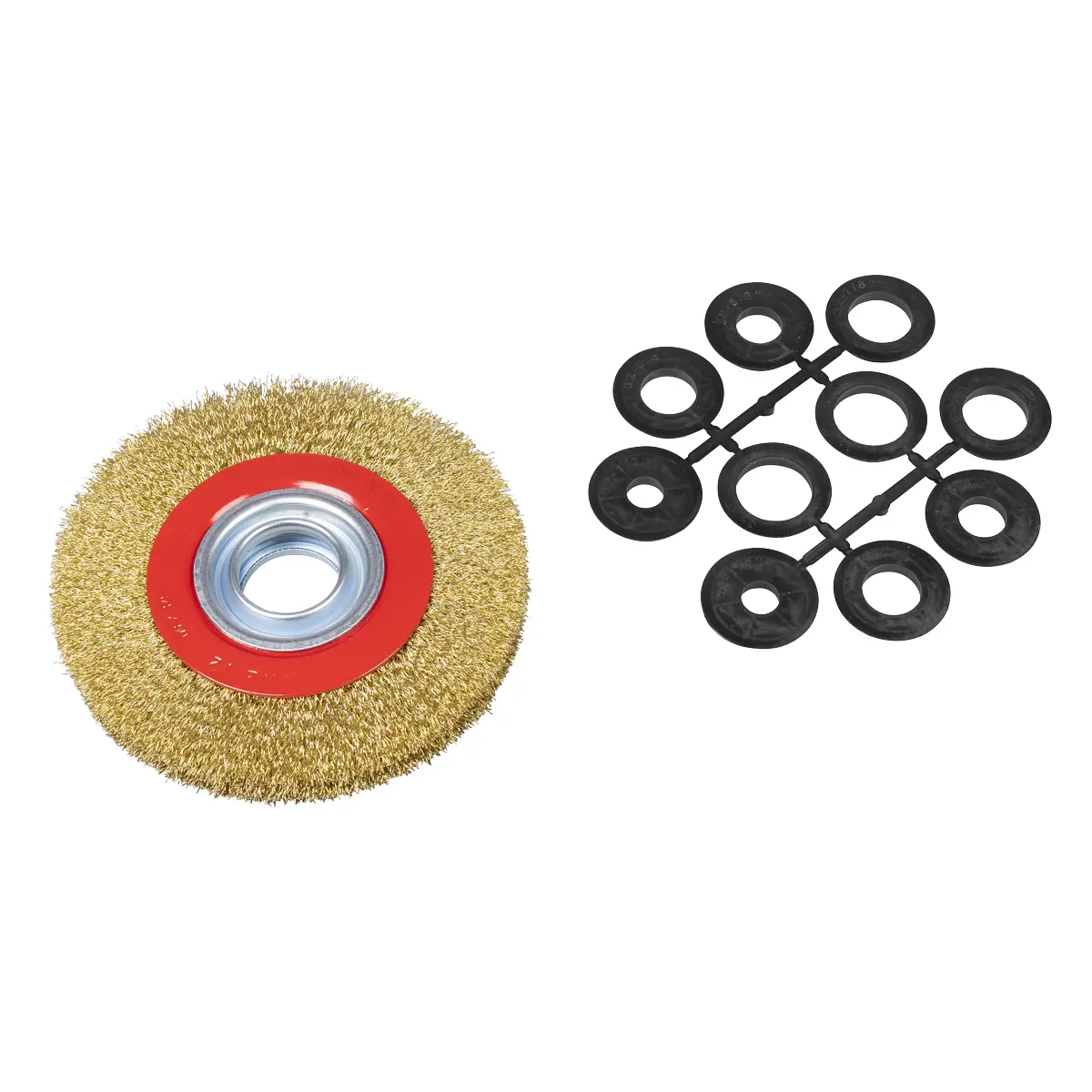 Sealey 150 X 20Mm Crimped Wide Wire Wheel 32Mm Bore Bg150/Ww2 1