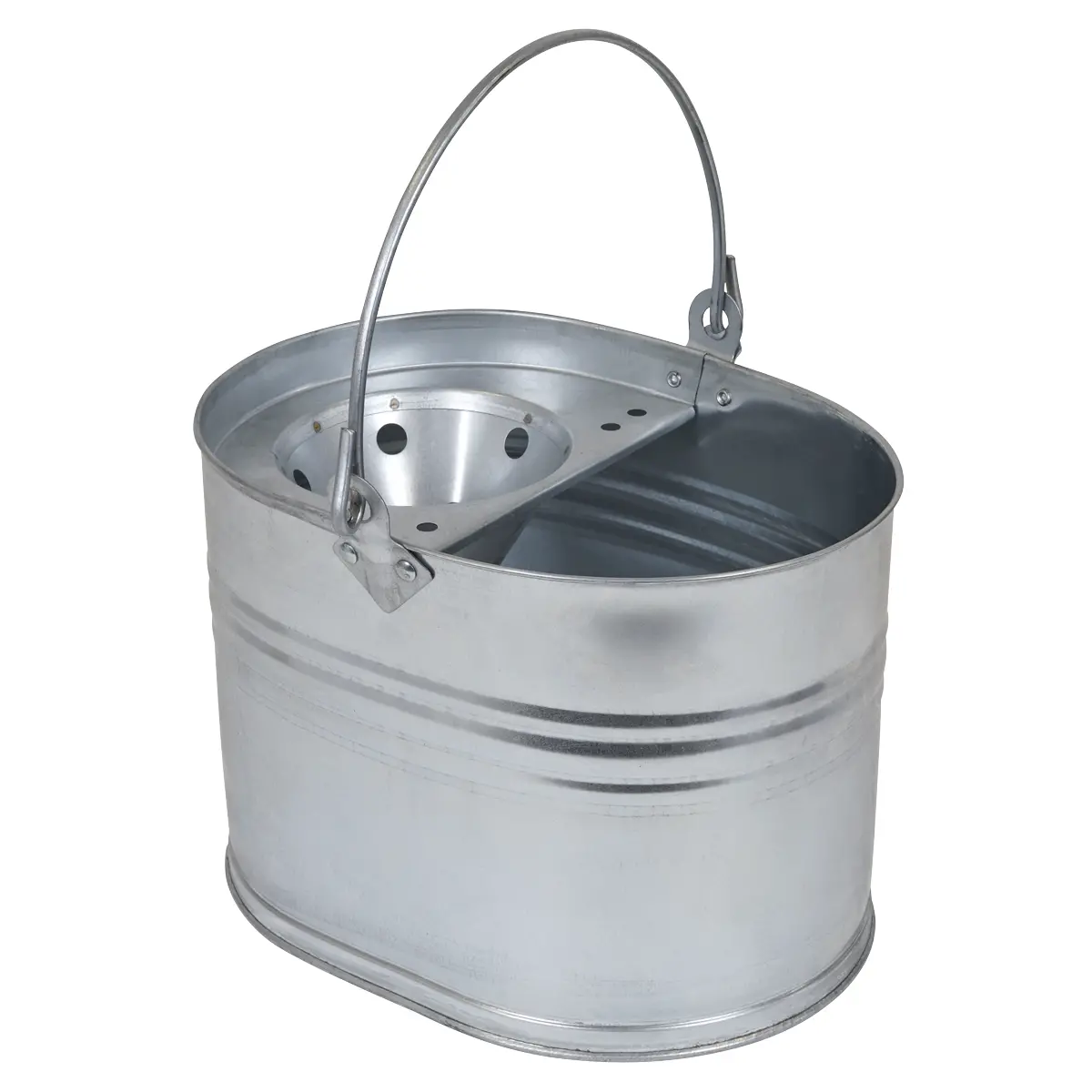 Sealey Mop Bucket 13L - Galvanized Bm08 1