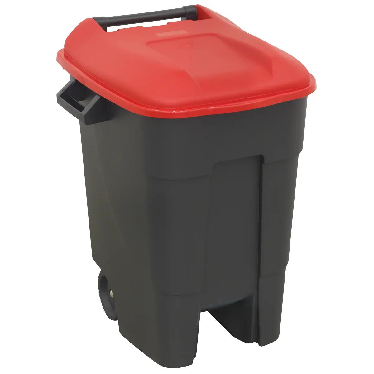 Sealey Refuse/Wheelie Bin 100L - Red Bm100r 1