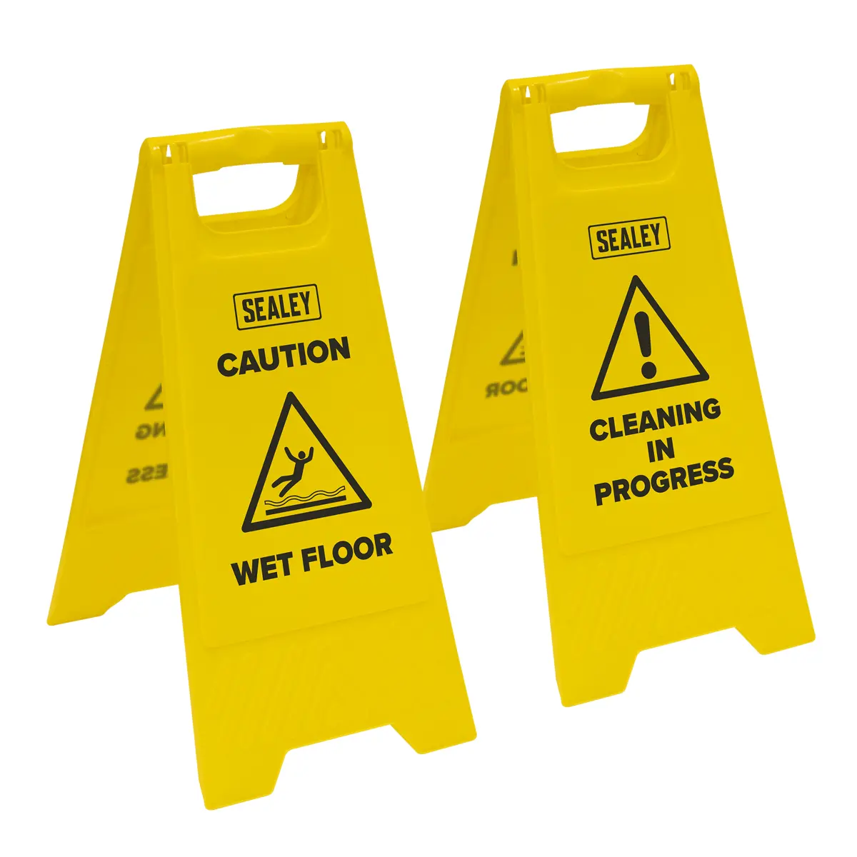 Sealey Wet Floor Signs - Pack Of 2 Bm120 1