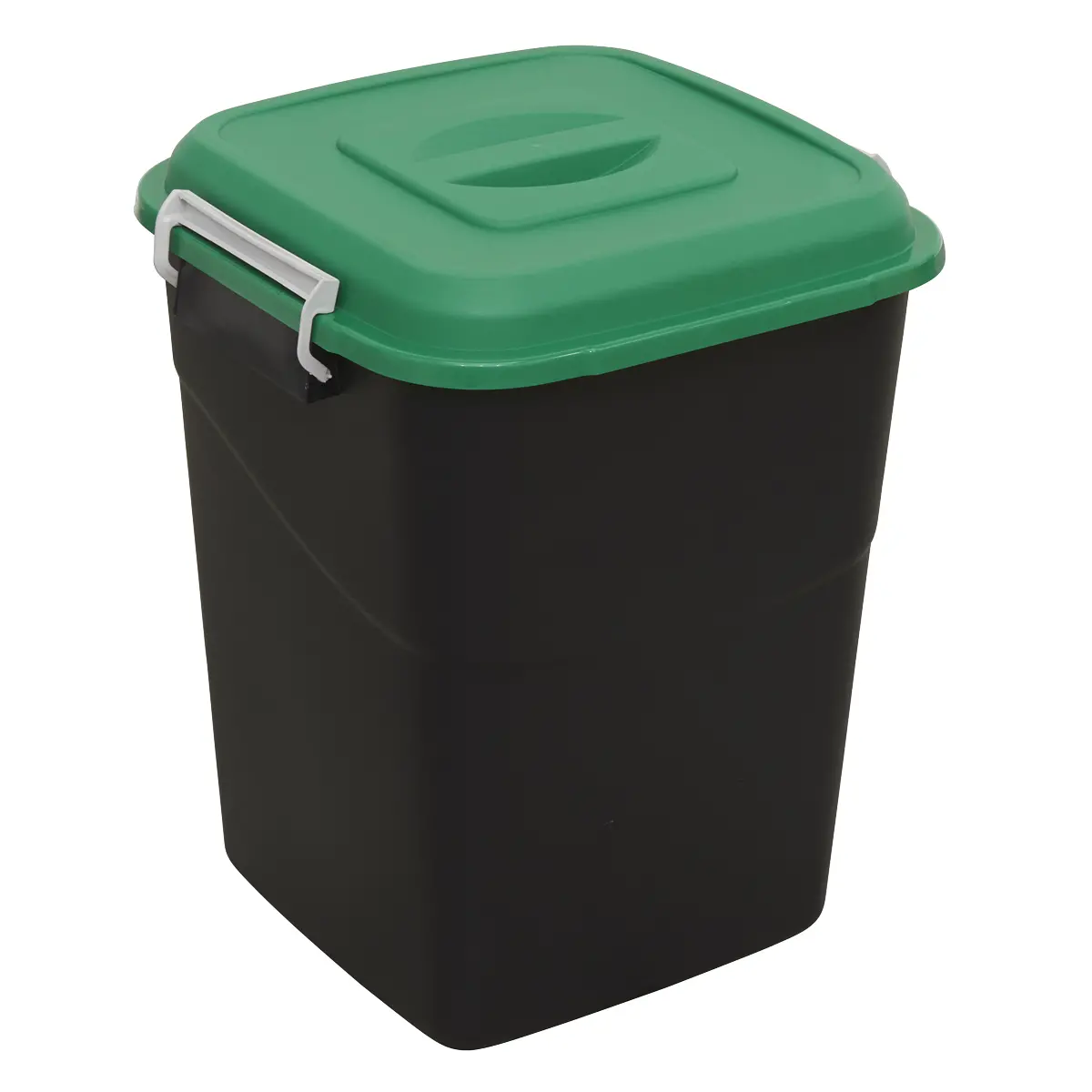 Sealey Refuse/Storage Bin 50L - Green Bm50g 1