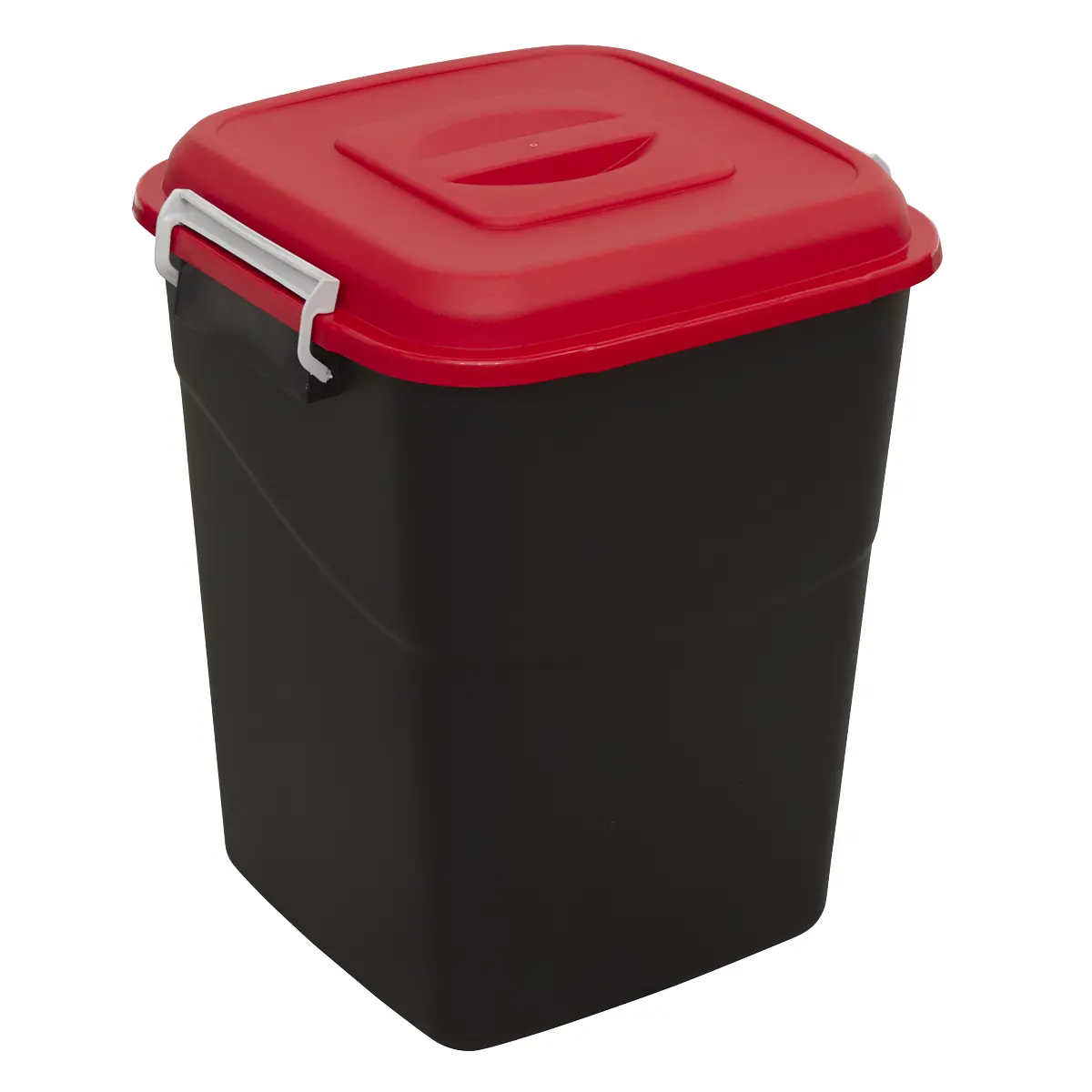 Sealey Refuse/Storage Bin 50L - Red Bm50r 1