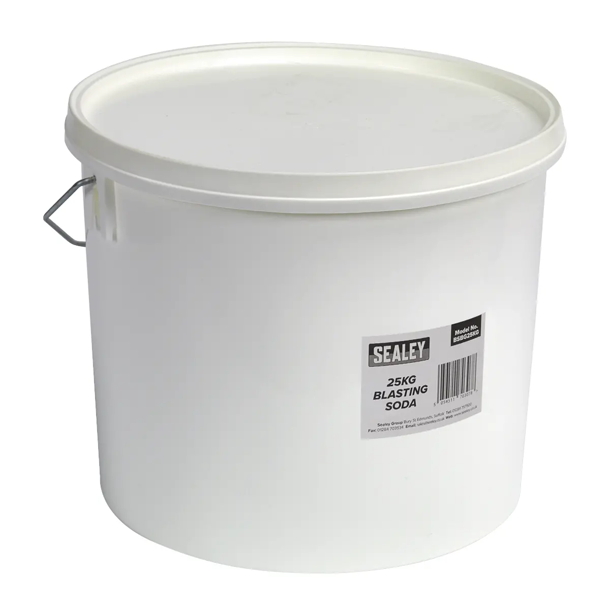 Sealey Blasting Soda Tub 25Kg Bsbg25kg 1