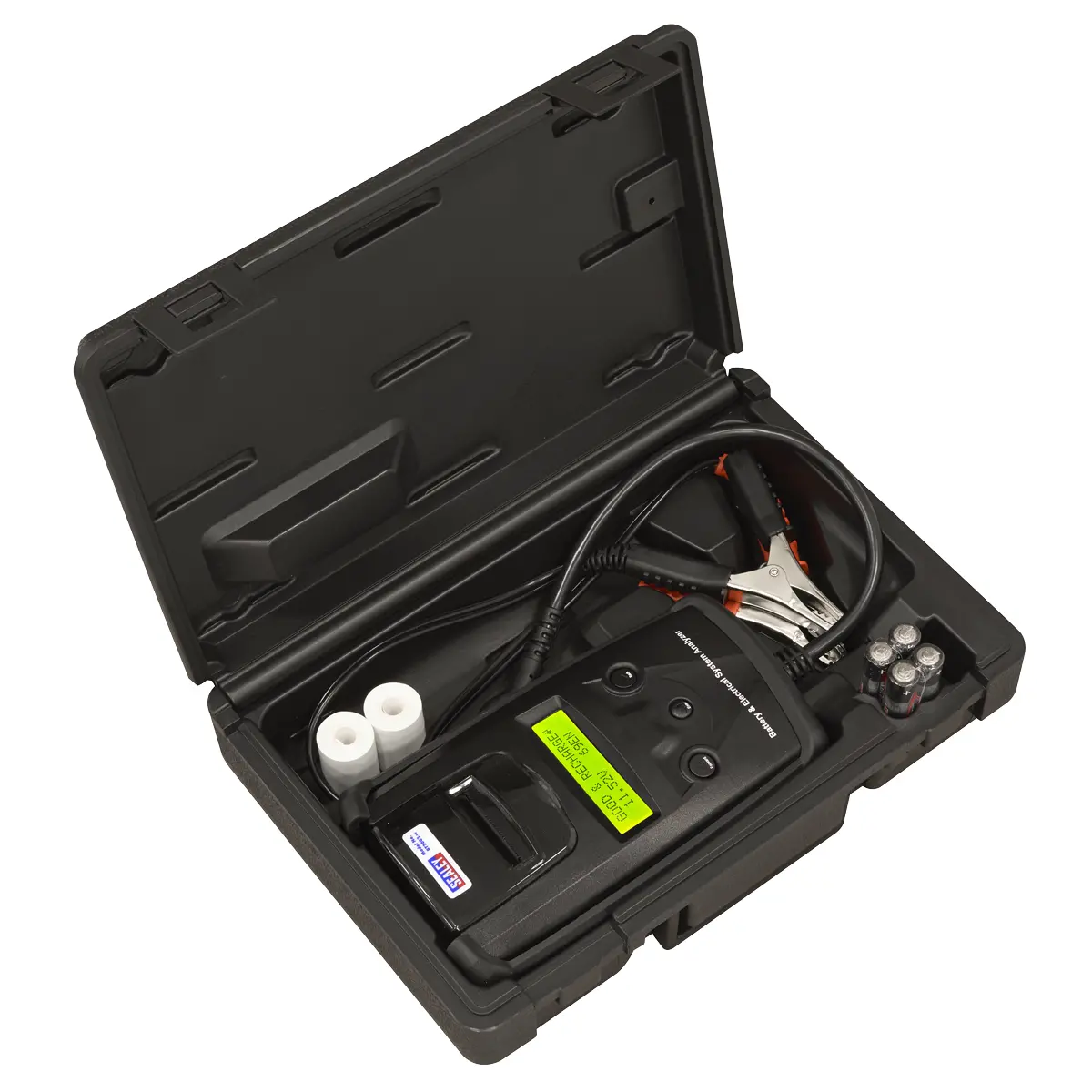 Sealey Digital Battery & Alternator Tester With Printer 6/12/24V Bt2003 1
