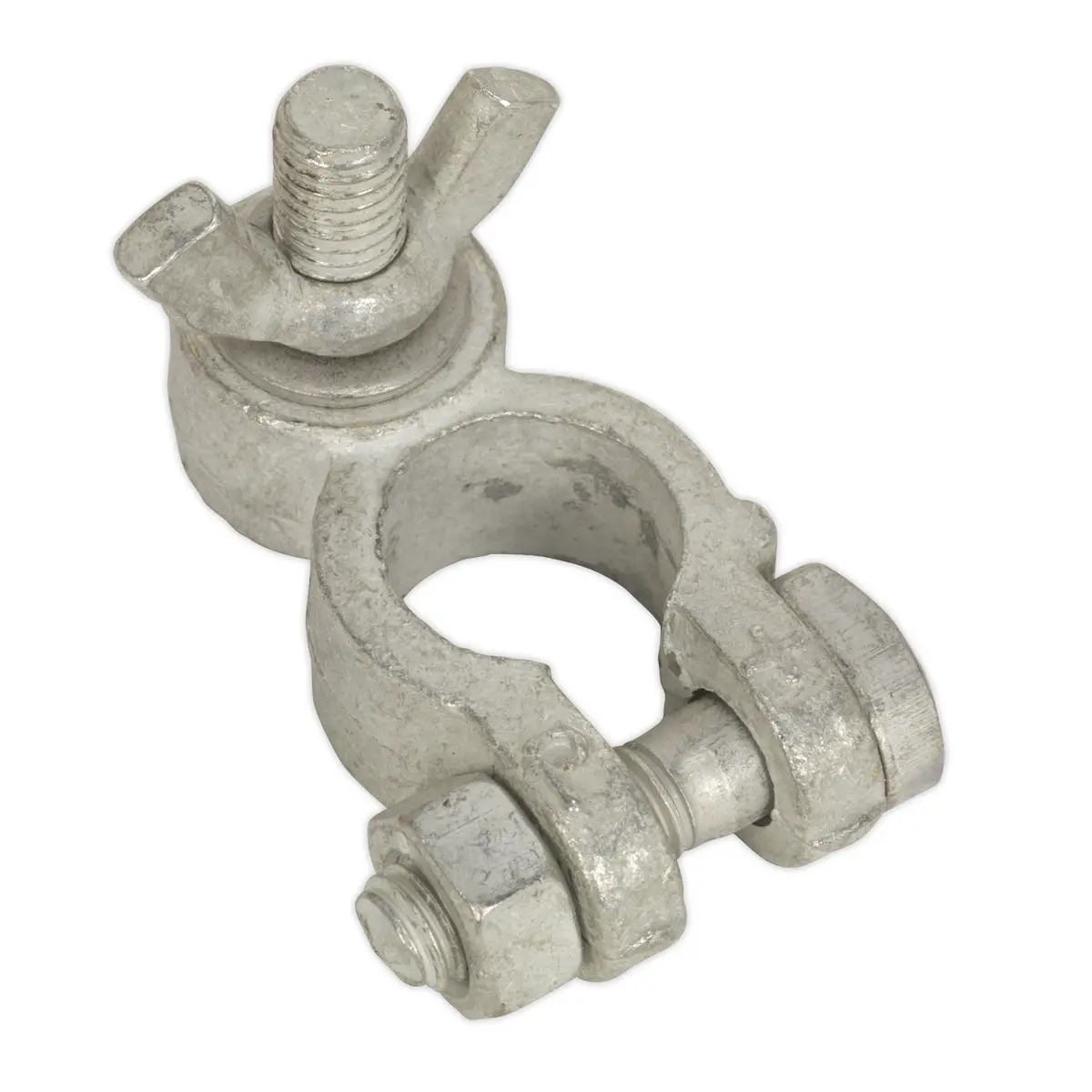 Sealey Battery Terminal Post With Washer & Wing Nut Positive 24V - Pack Of 5 Btp23 1