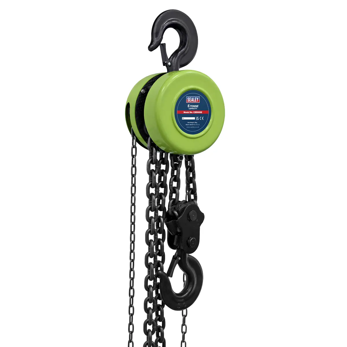 Sealey 3M Chain Block 5 Tonne Cb5000e 1