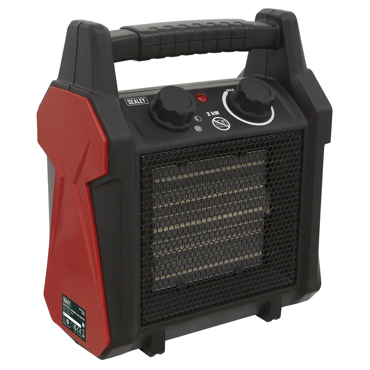 Sealey Industrial Ceramic Fan Heater 2000W/230V Ch20 1