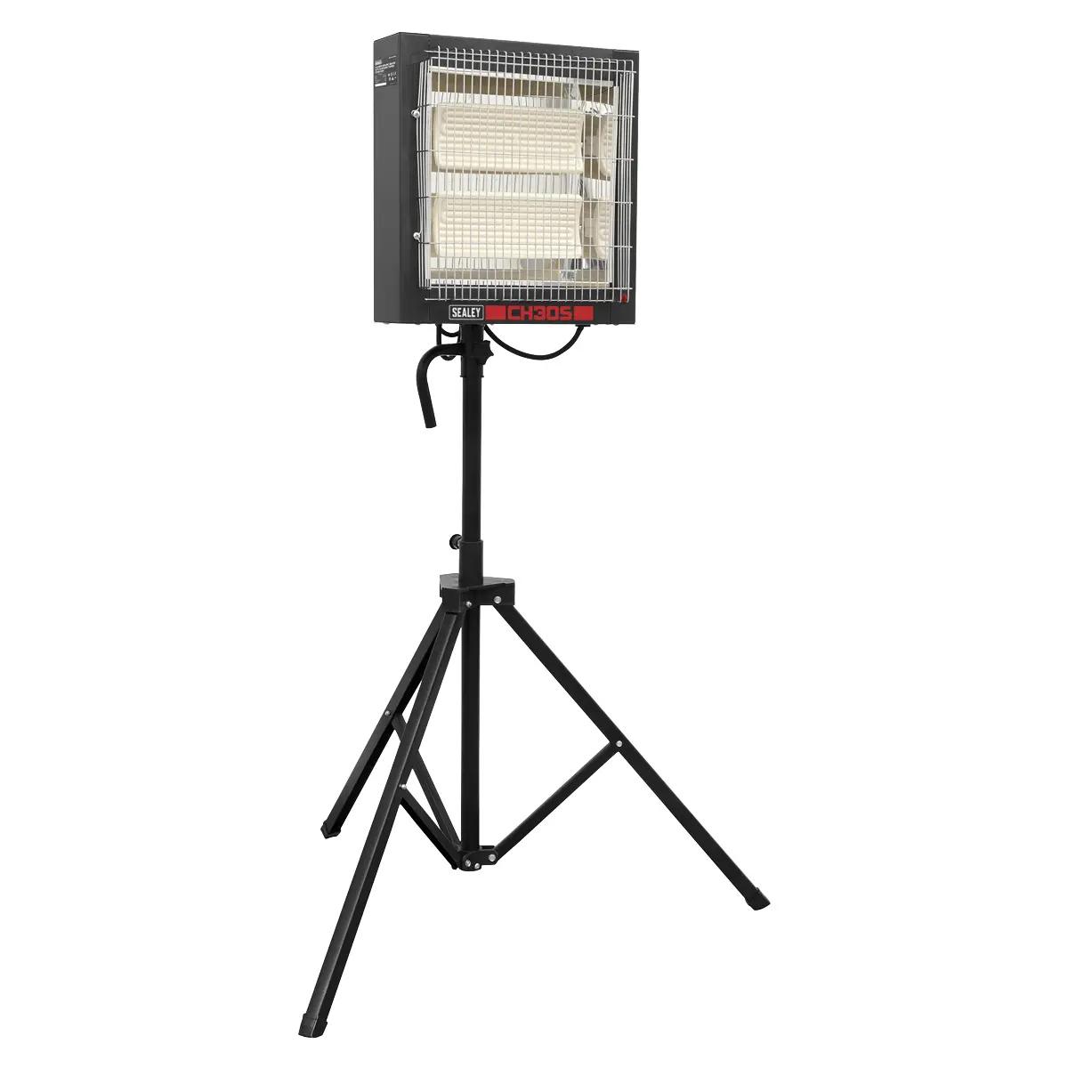 Sealey Ceramic Heater With Tripod Stand 1.4/2.8Kw, 230V Ch30s 1