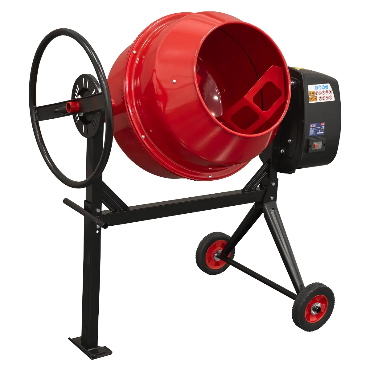 Sealey 125L Cement Mixer 550W/230V Cmx125 1