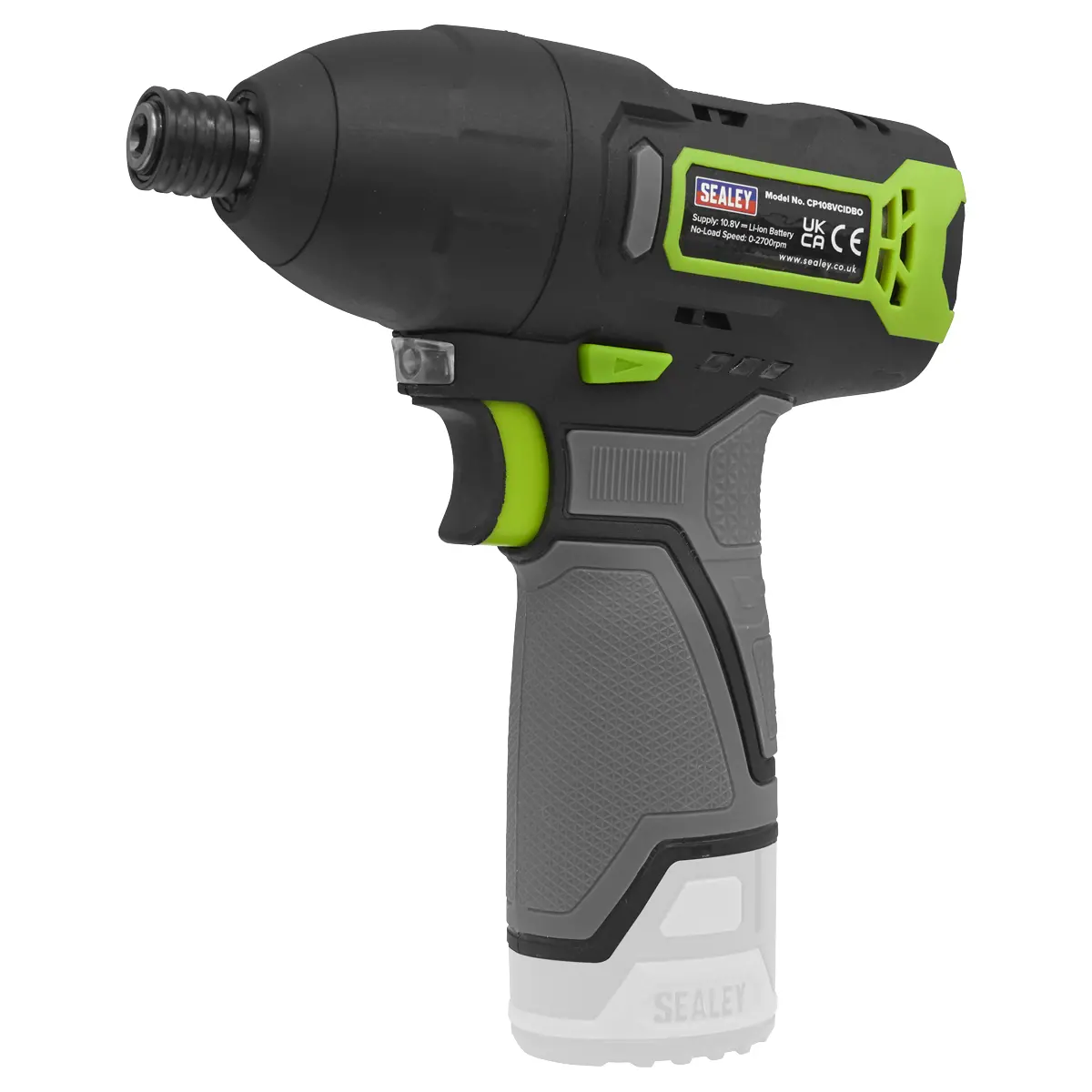Sealey Sv10.8 Series 1/4"Hex Drive Cordless Impact Driver 10.8V - Body Only Cp108vcidbo 1