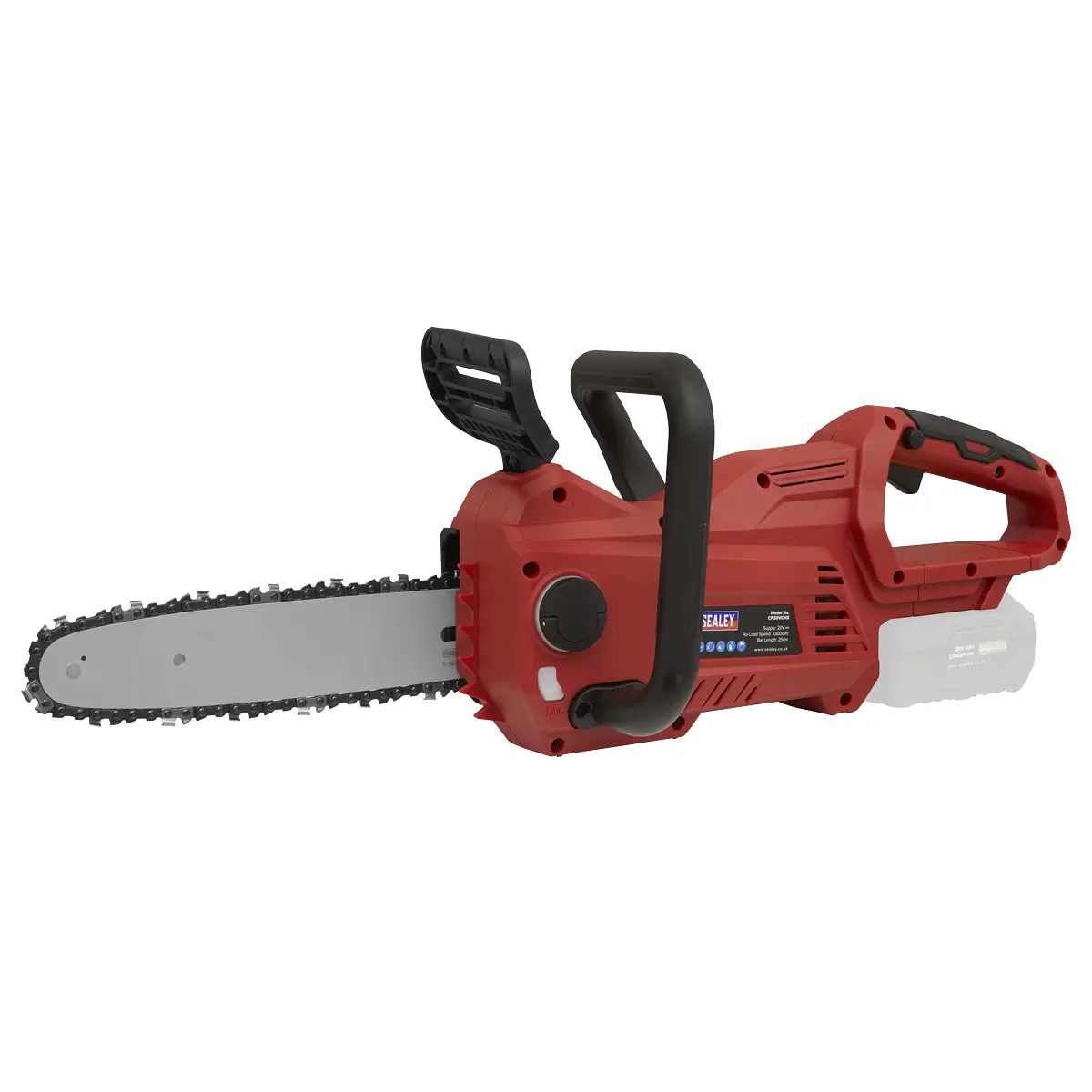 Sealey Sv20 Series 25Cm Cordless Chainsaw 20V - Body Only Cp20vchs 1